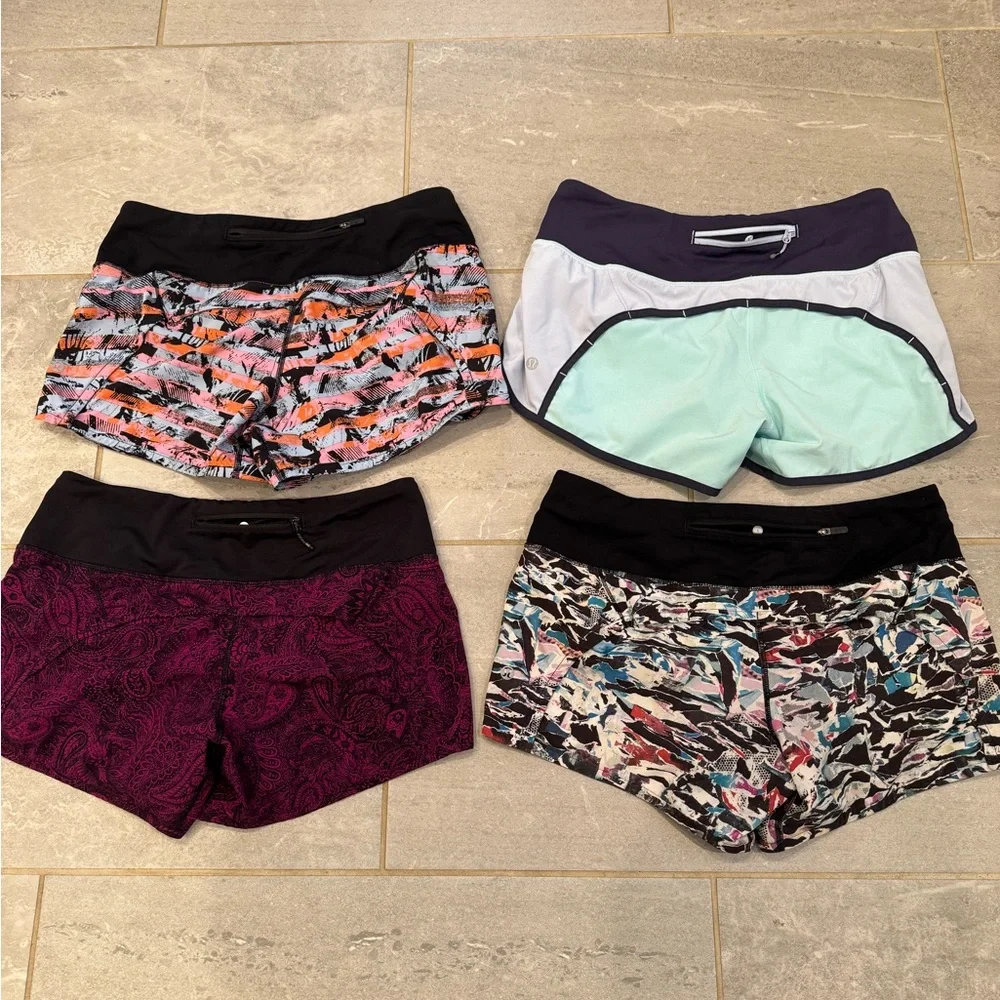 Lululemon run times shorts size 6 - Picture 2 of 10